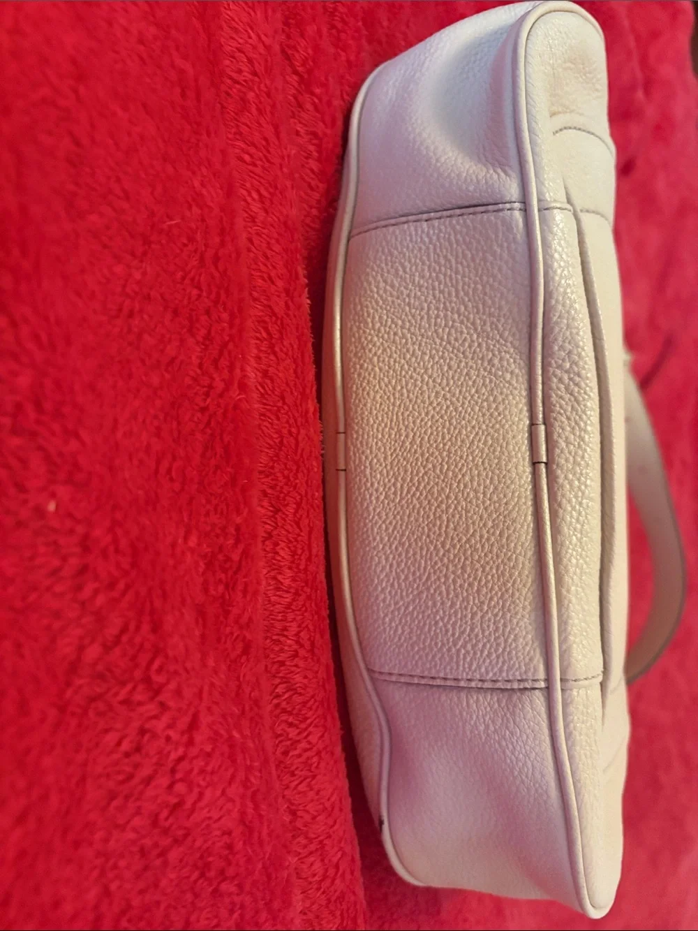 Marc Jacobs Pebbled Leather Hobo in Beige